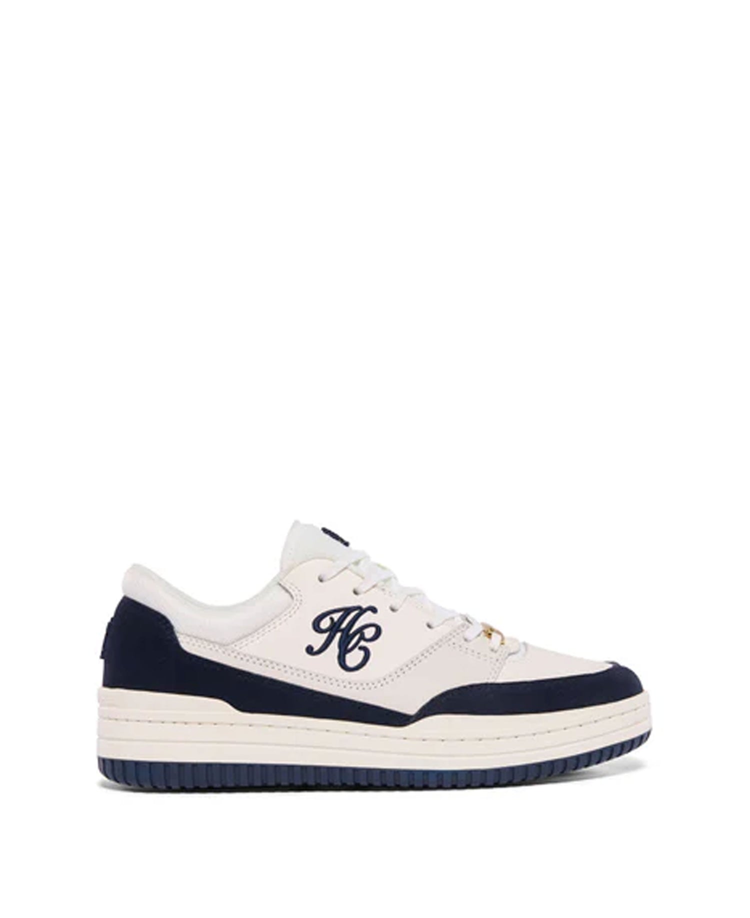 Retro Trainer - White/Navy