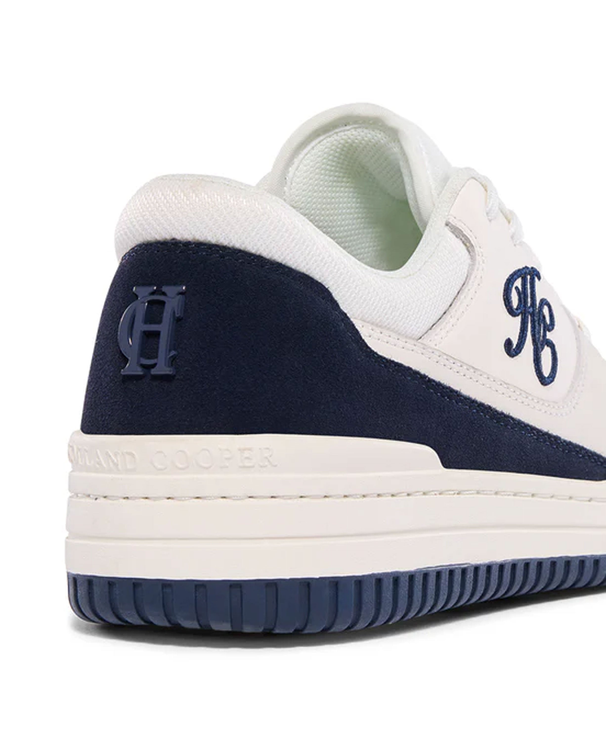 Retro Trainer - White/Navy