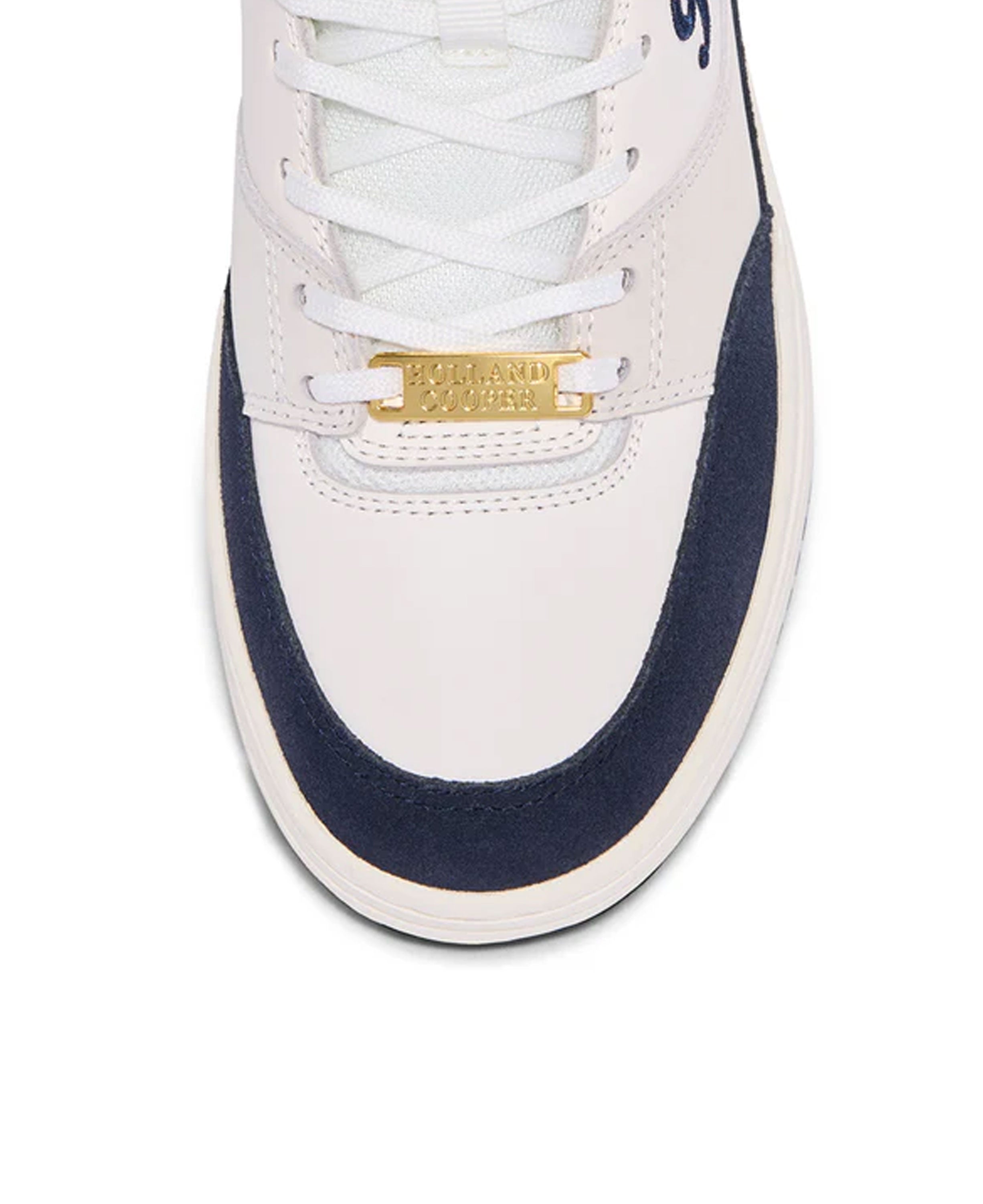 Retro Trainer - White/Navy