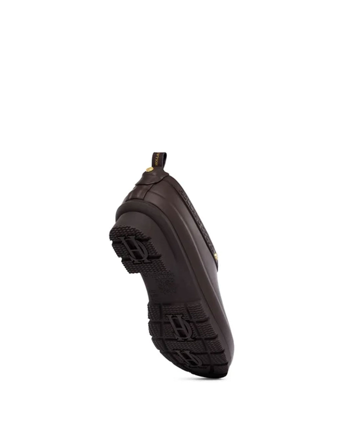Sherpa Lined Gardening Loafer - Chocolate Matte Gold