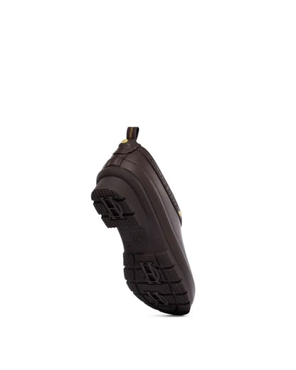 Sherpa Lined Gardening Loafer - Chocolate Matte Gold