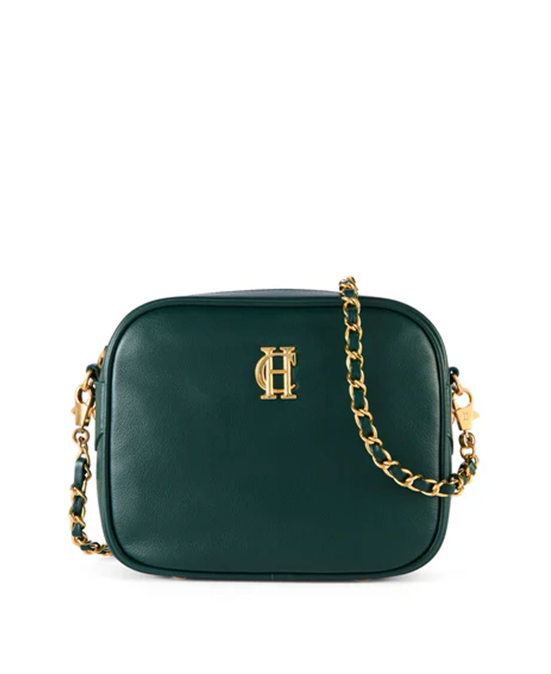 Soho Camera Bag - Emerald Leather