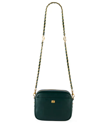 Soho Camera Bag - Emerald Leather