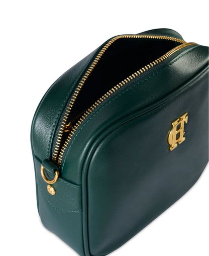 Soho Camera Bag - Emerald Leather