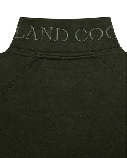 Sporting Goods Zip Henley - Racing Green