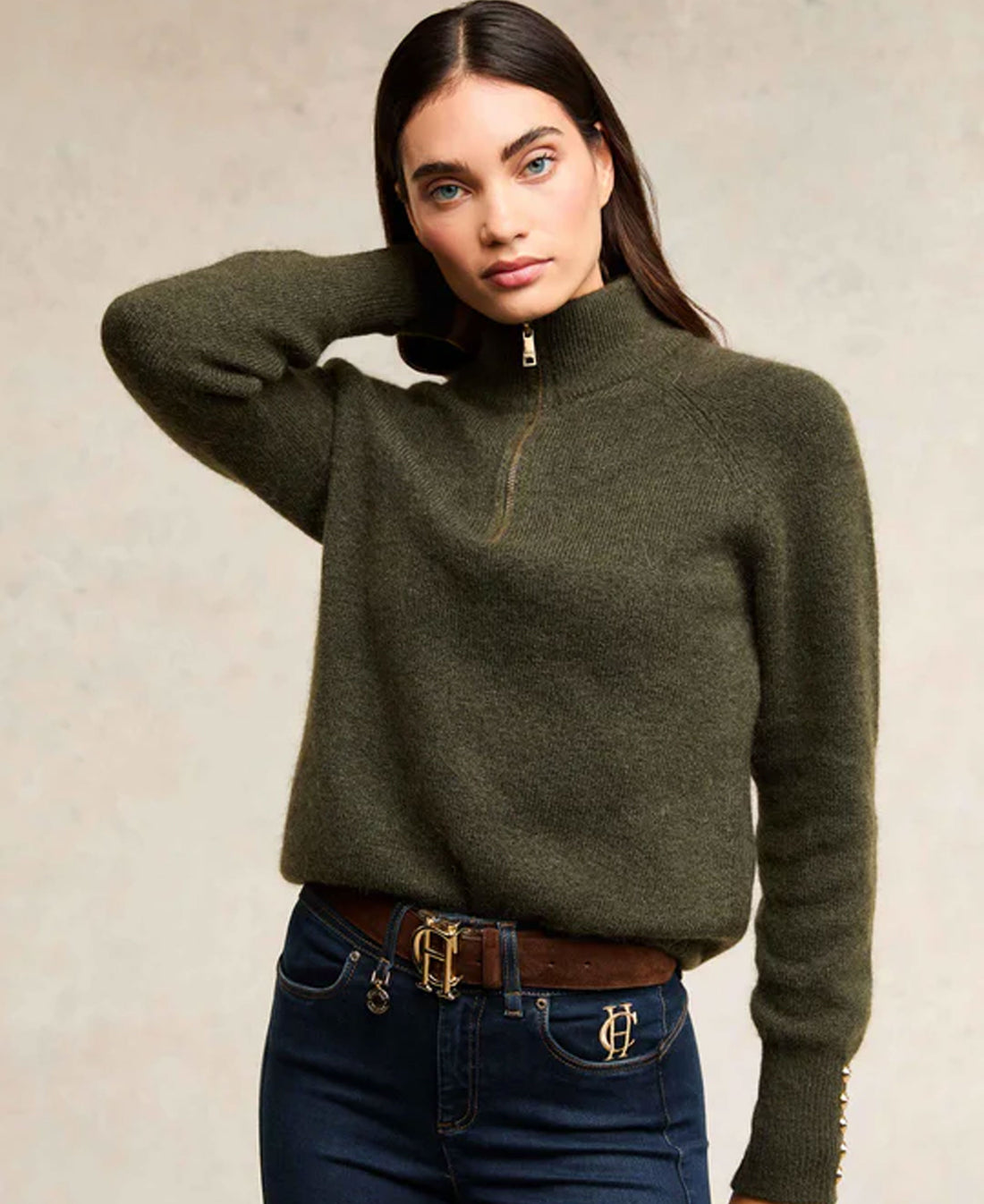 Tori Knit - Forest Green