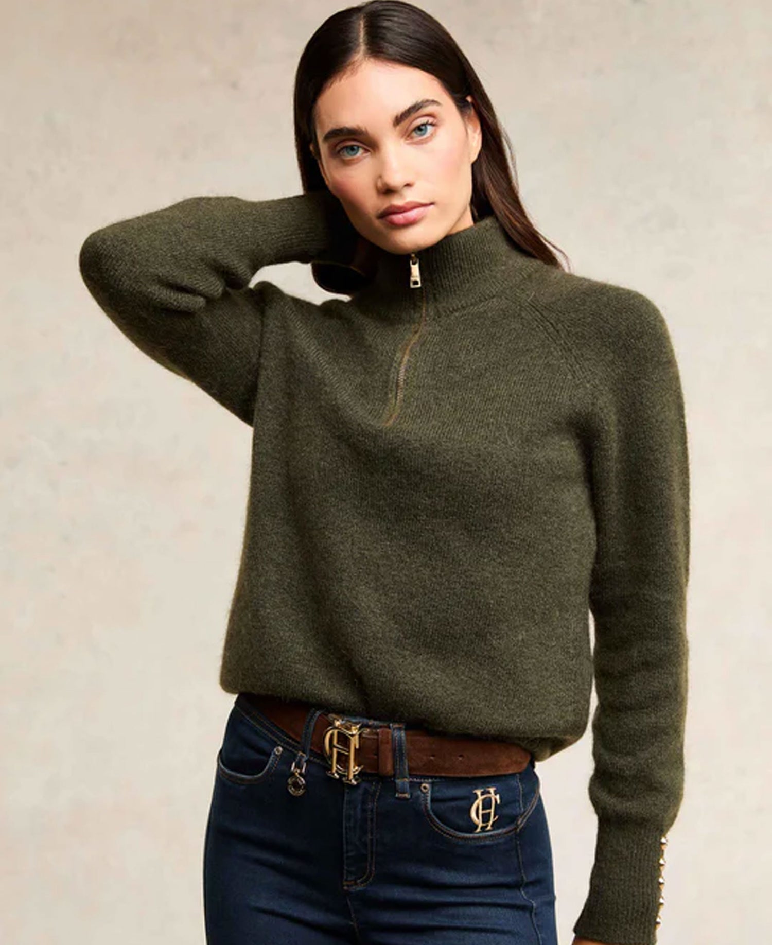 Tori Knit - Forest Green