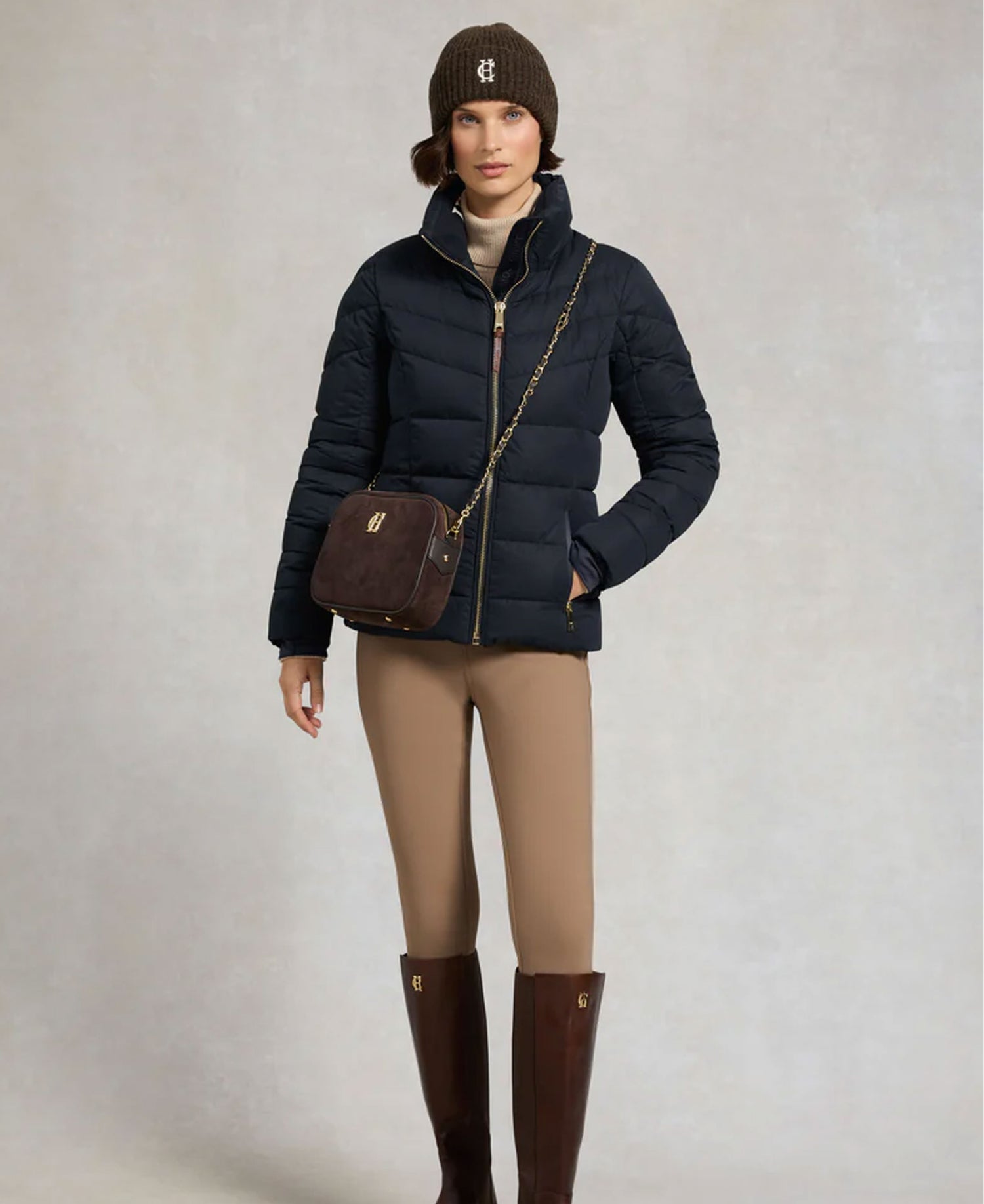 Whistler Puffer Jacket - Ink Navy Natural