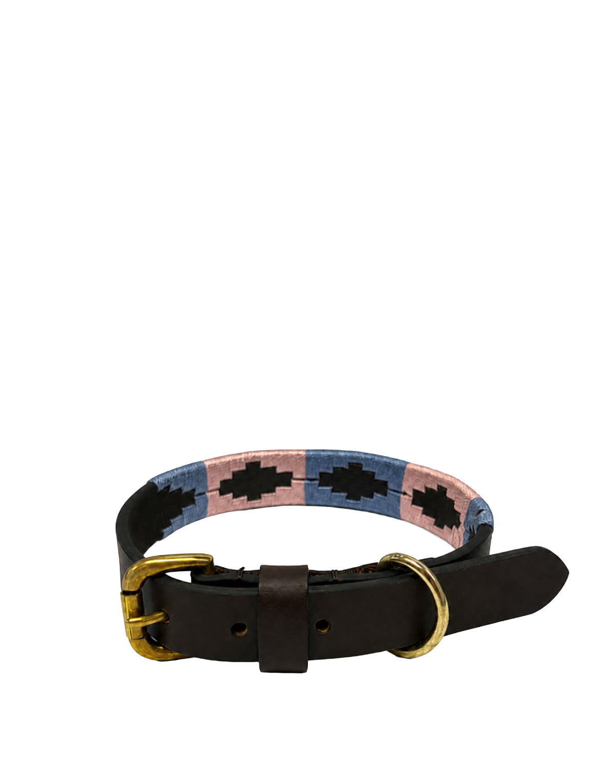 Ibex Polo Dog Collar - 0147/Pink &amp; Blue