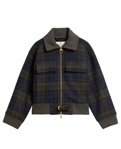 Ivybridge Overshirt - Shadow Classic Tartan