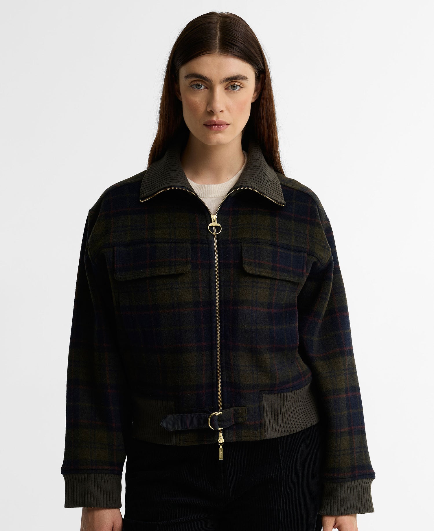 Ivybridge Overshirt - Shadow Classic Tartan