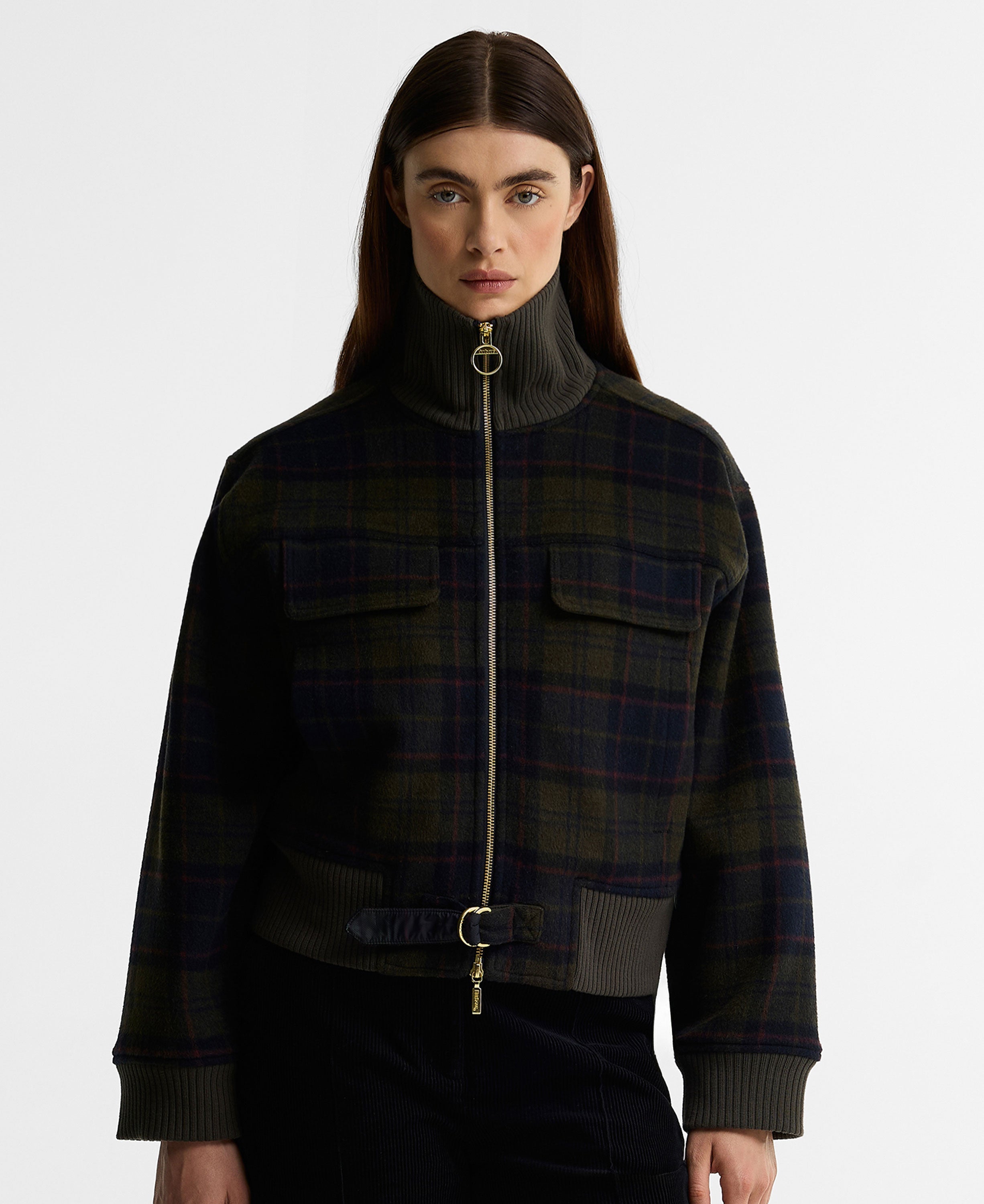 Ivybridge Overshirt - Shadow Classic Tartan