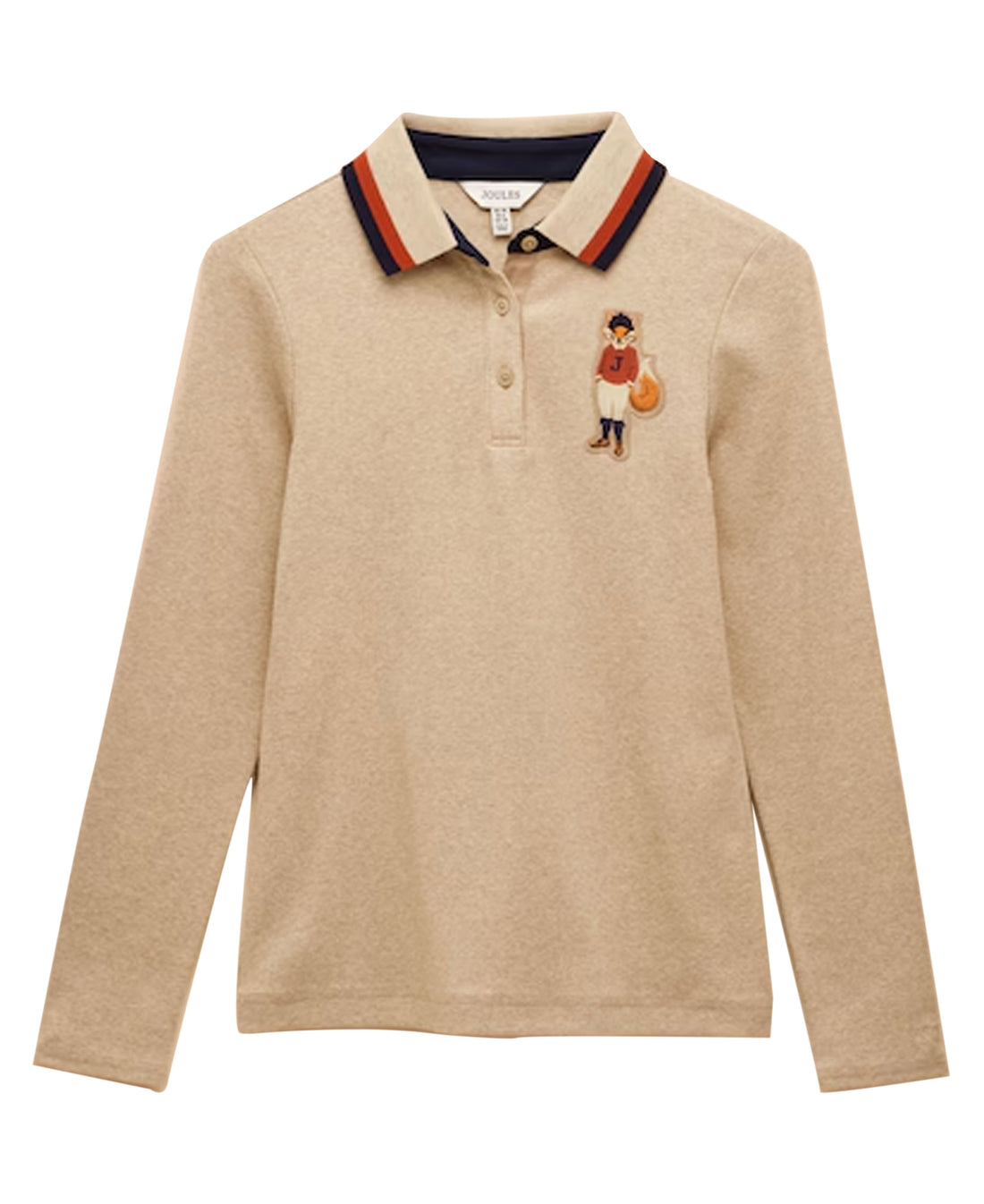 Fairfield Jonty Ribbed Polo Shirt - Neutral