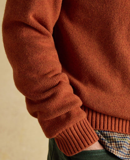 Offroad Crew Neck Jumper - Orange