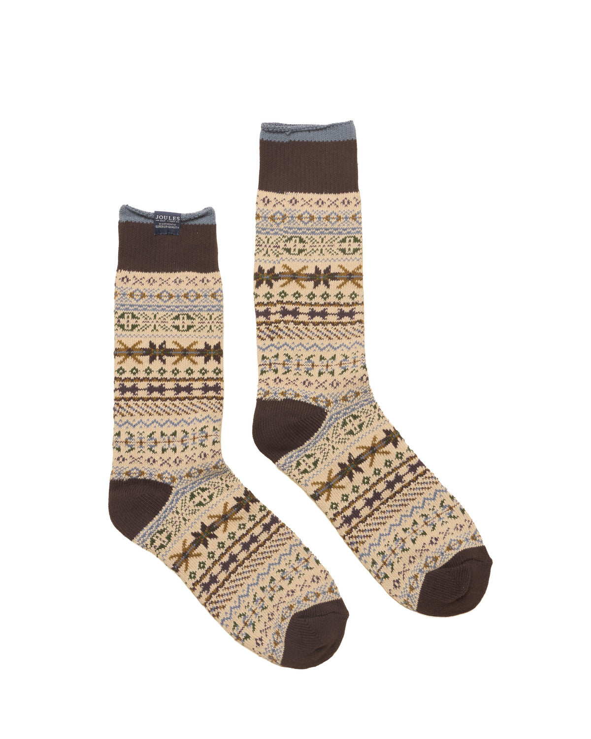 Alby Socks - Neutral &amp; Brown