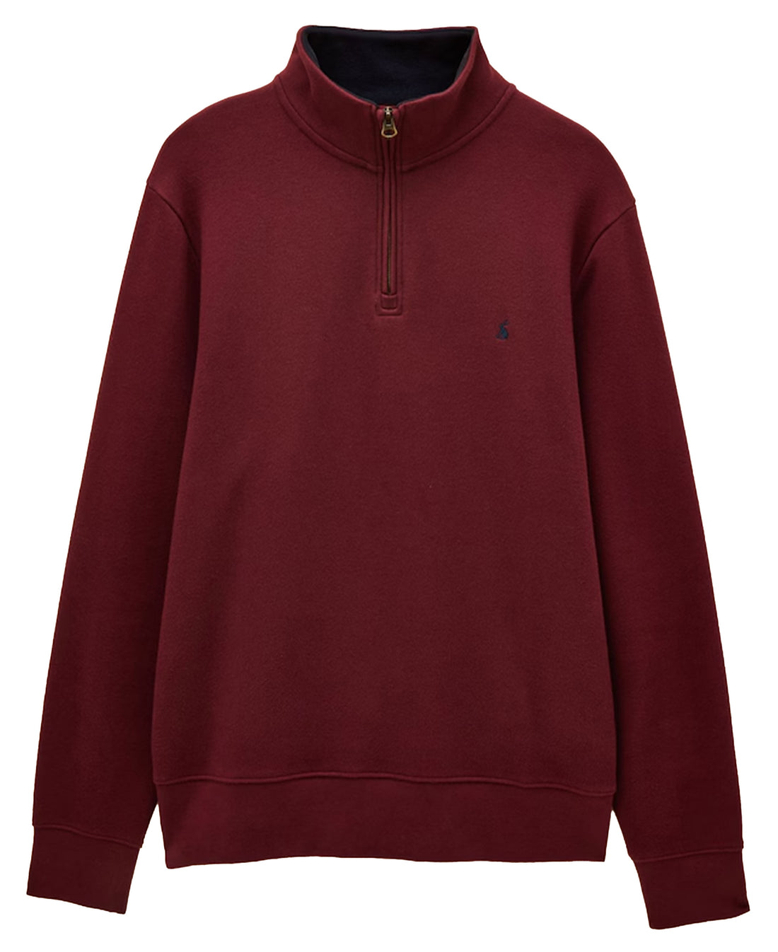Alistair Quarter Zip - Burgundy Red