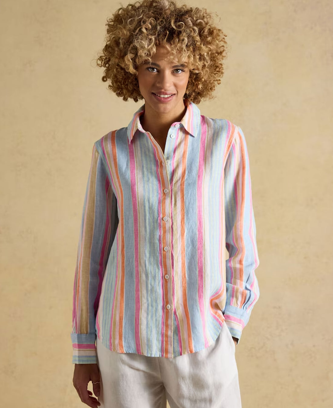 Anna Shirt - Multi Stripe