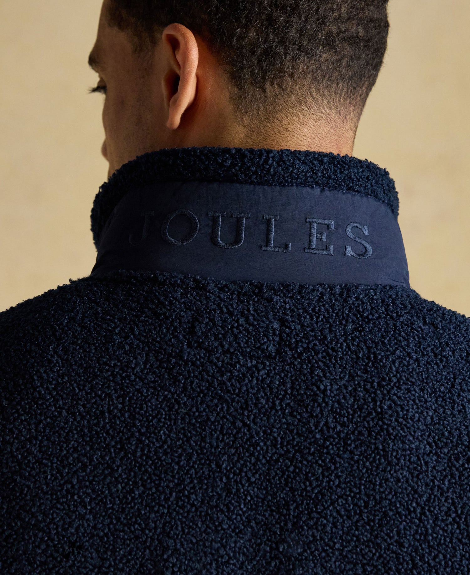 Ashford 1/4 Zip Bonded Fleece - Navy