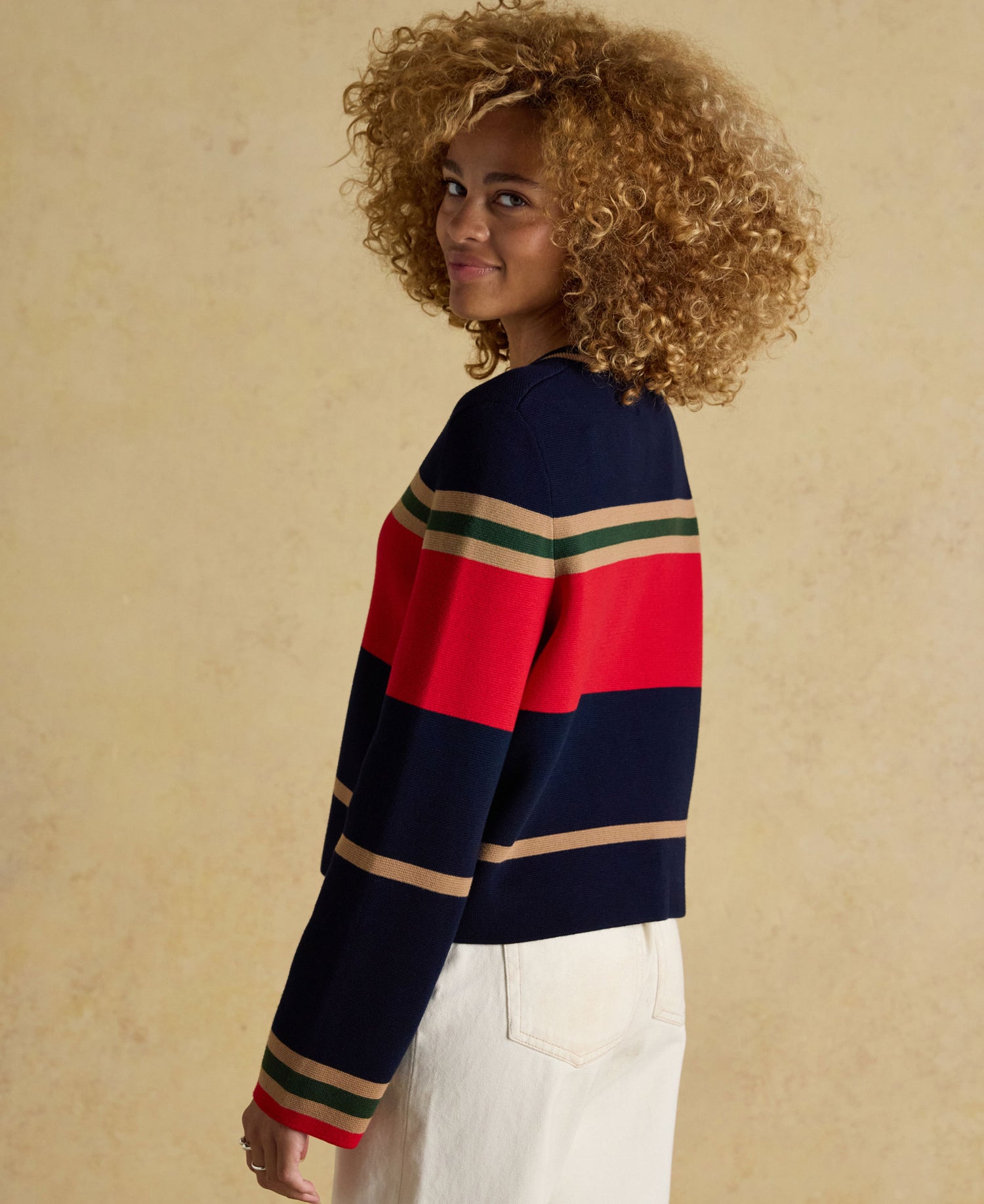 Constance Striped Cardigan - Multi