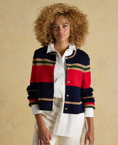 Constance Striped Cardigan - Multi