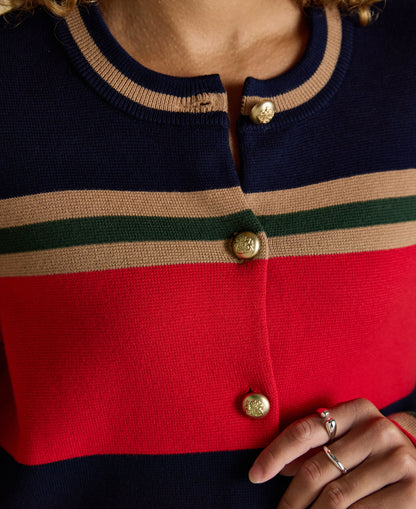 Constance Striped Cardigan - Multi
