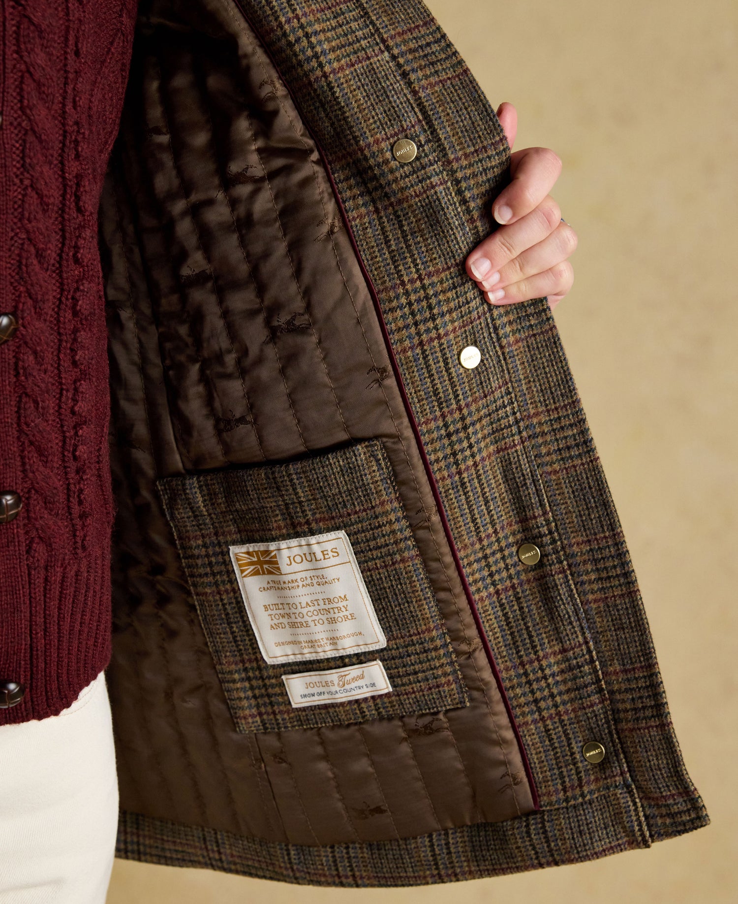 Contemporary Tweed Fieldcoat - Roston Tweed