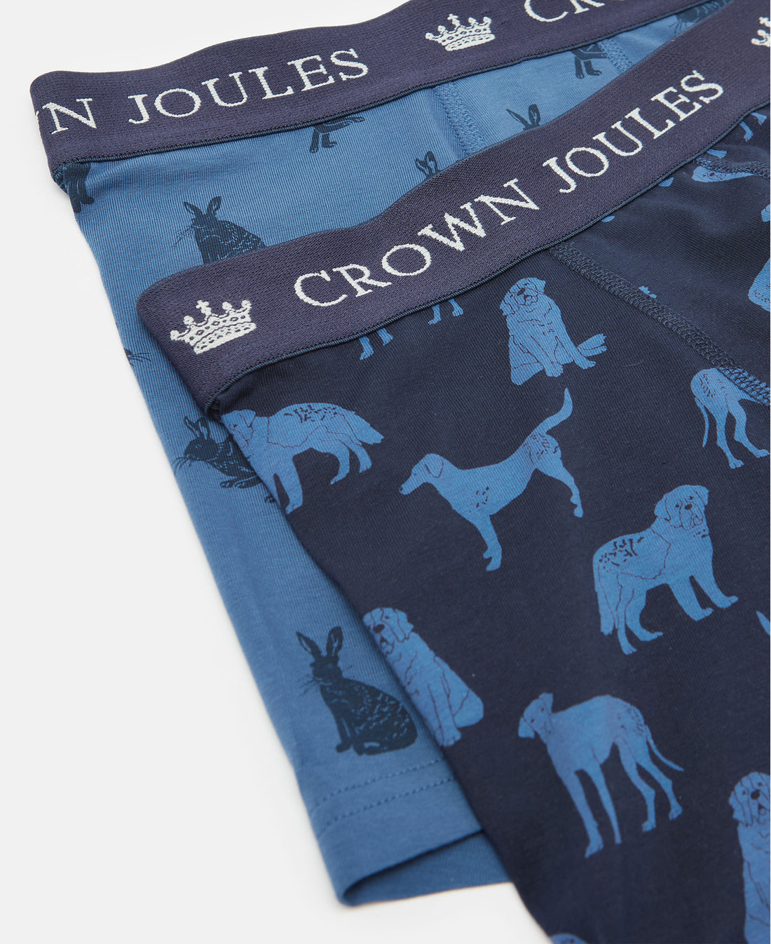 Crown Joules Boxers 2 Pack - Hare Of The Dog