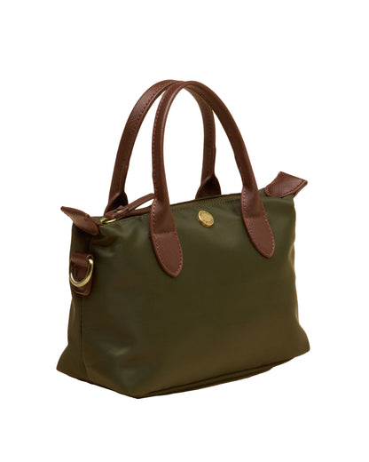 Edie Mini Crossbody Bag - Khaki Green