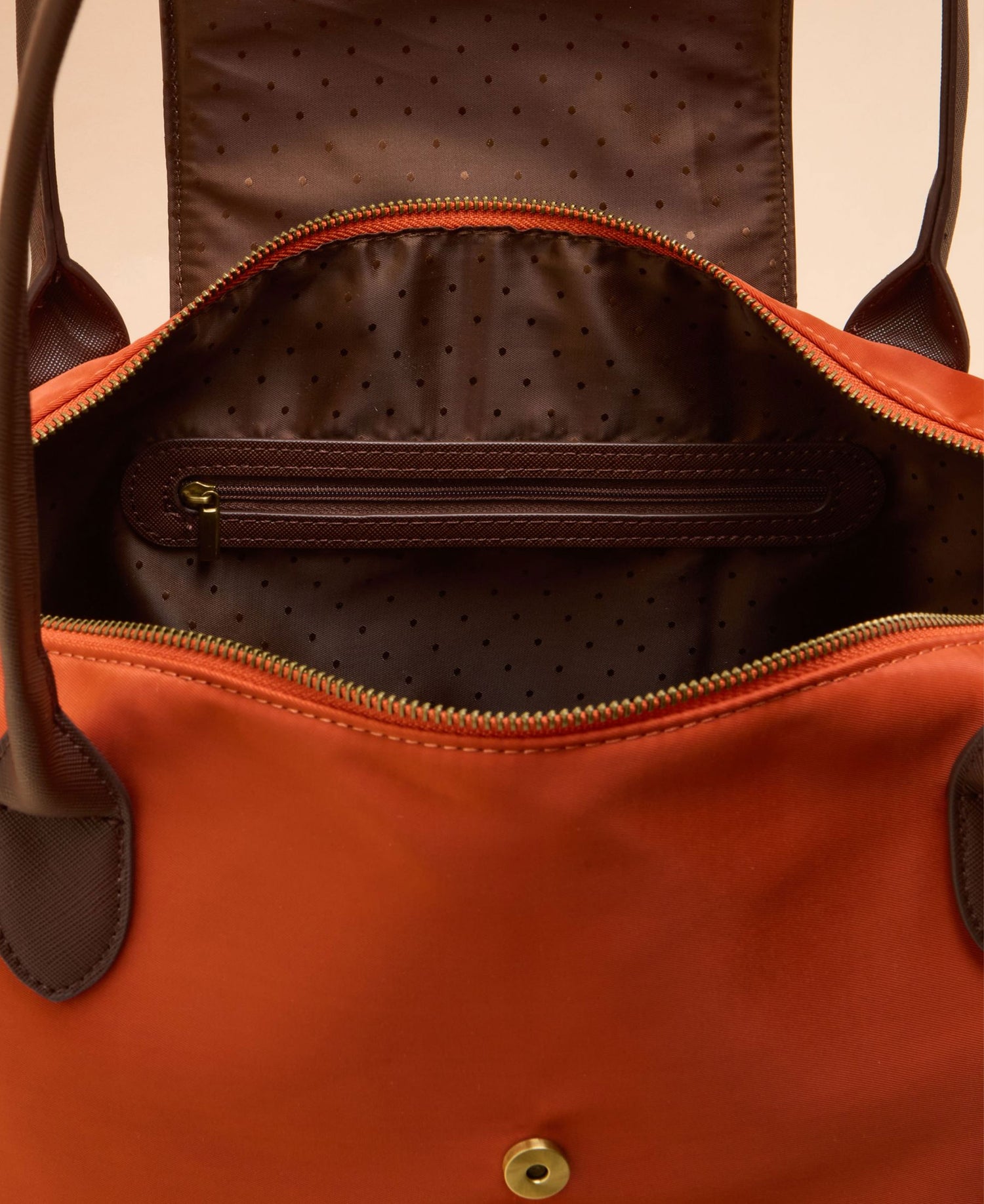 Edie Shopper Bag - Orange