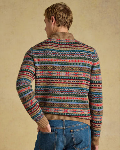 Fairisle 1/4 Zip Jumper - Multi