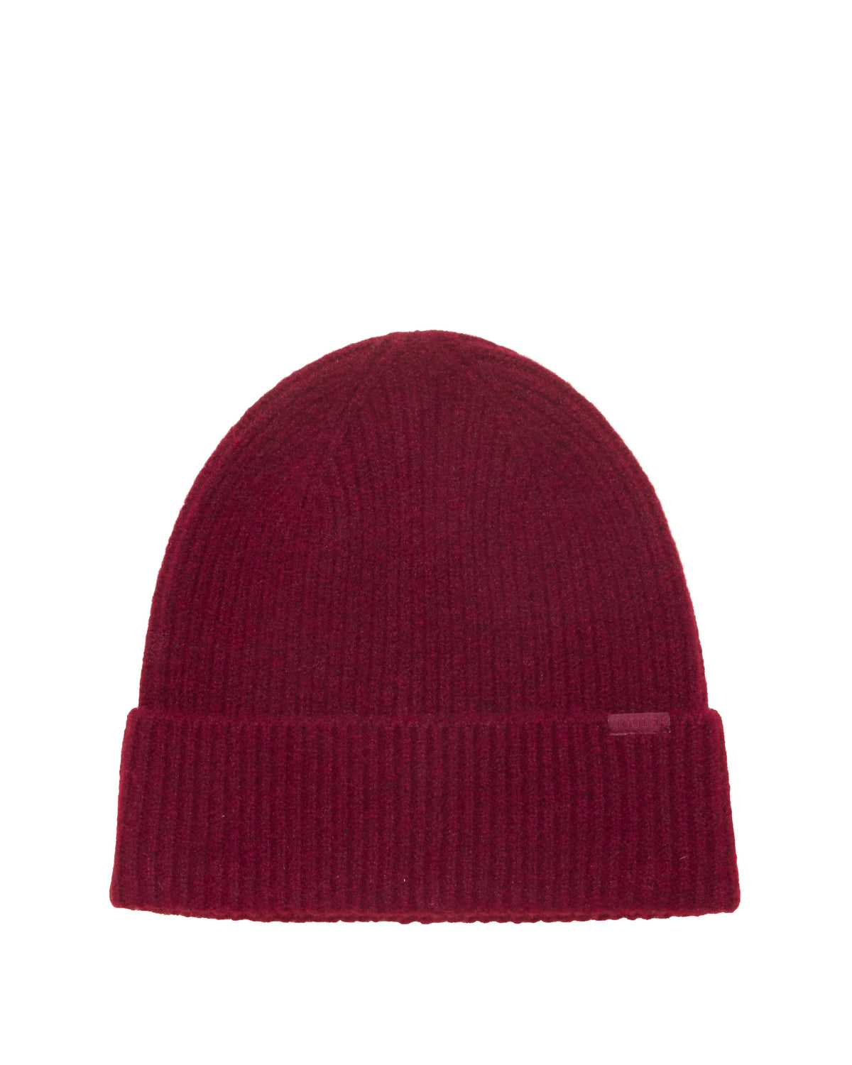 Fine Knit Beanie - Berry Red