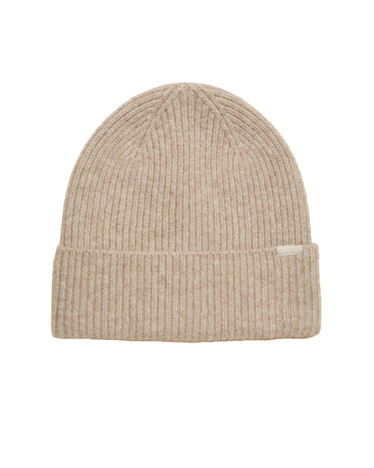 Fine Knit Beanie - Oatmeal