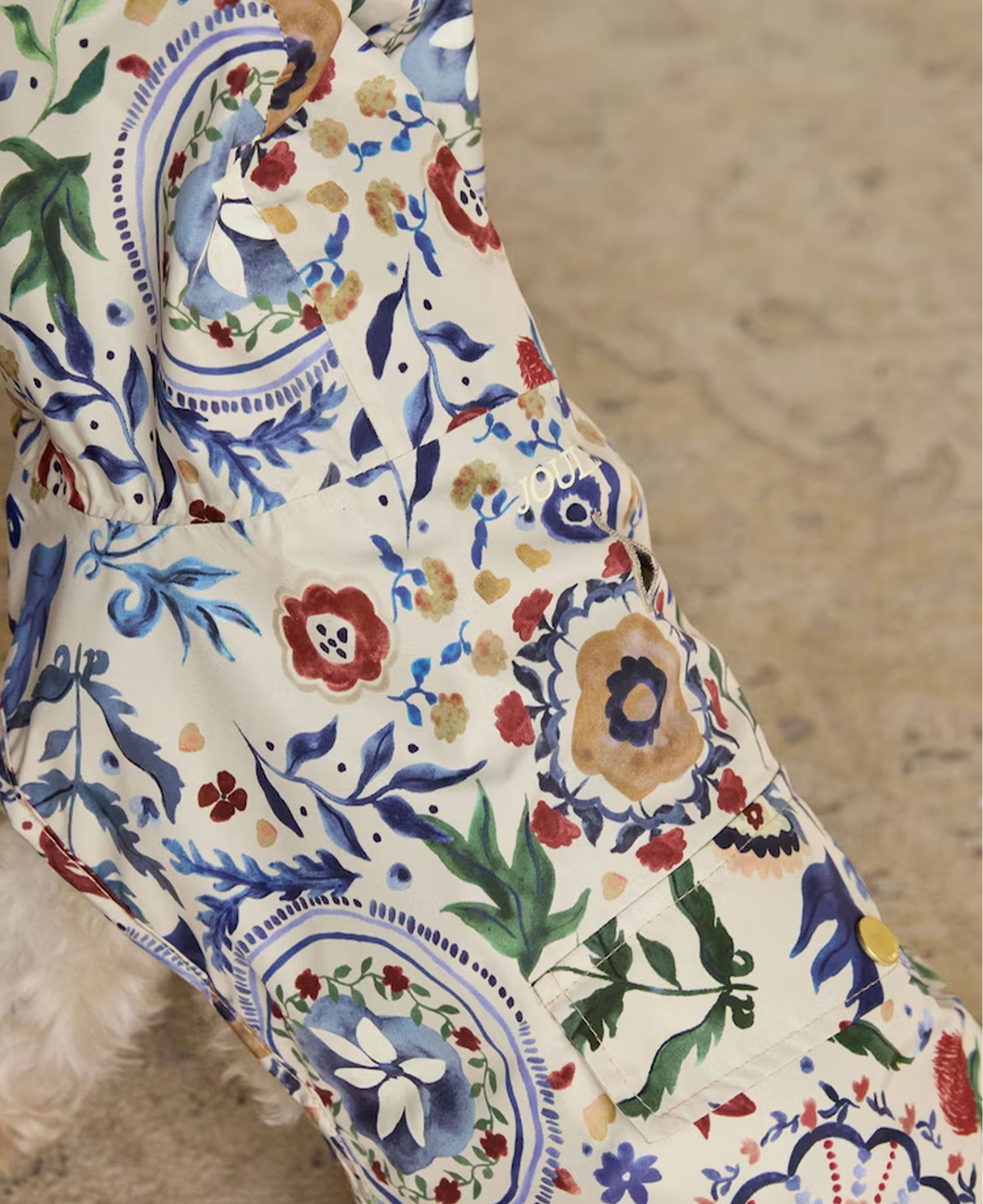 Festival Floral Packaway Jacket Medium - Festival Floral