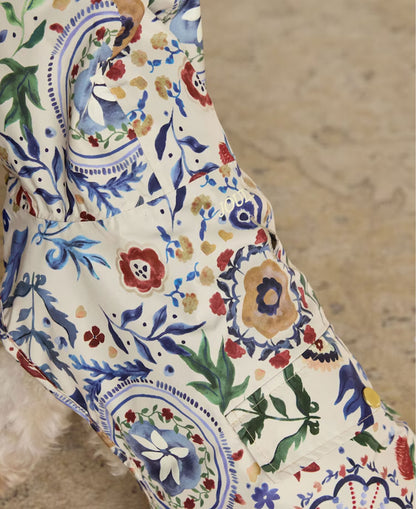 Festival Floral Packaway Jacket Medium - Festival Floral