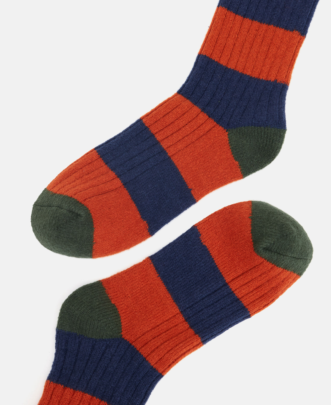 Gibson Socks - Orange/Navy