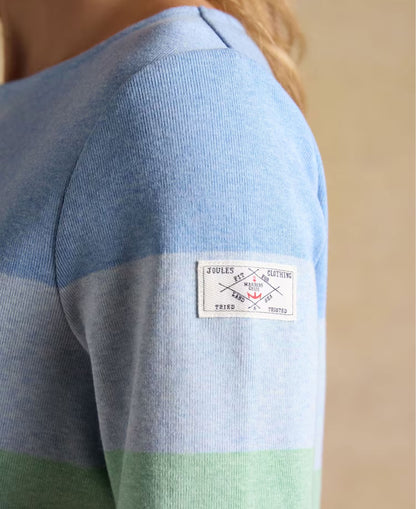 Harbour T-Shirt - Cream/Multi Stripe