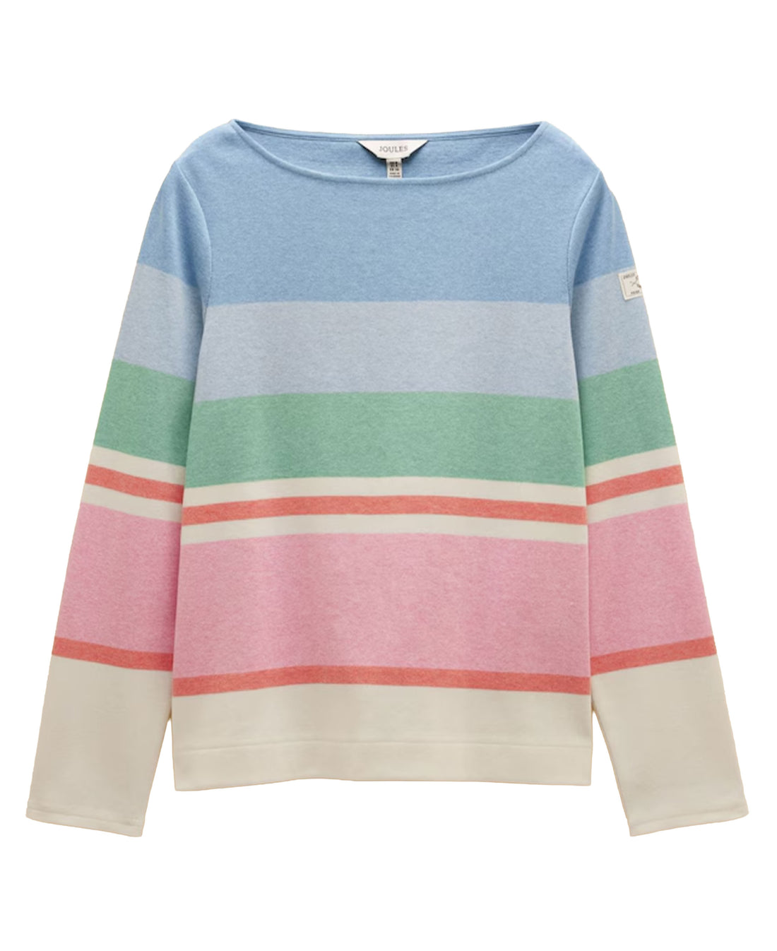 Harbour T-Shirt - Cream/Multi Stripe