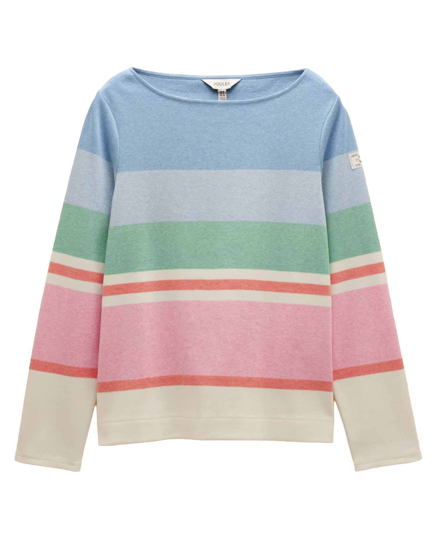 Harbour T-Shirt - Cream/Multi Stripe