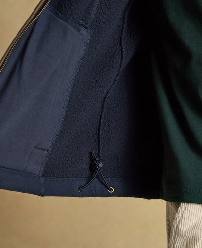 Heritage Full Zip Fleece - Navy