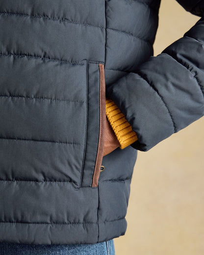 Heritage Padded Coat - Navy