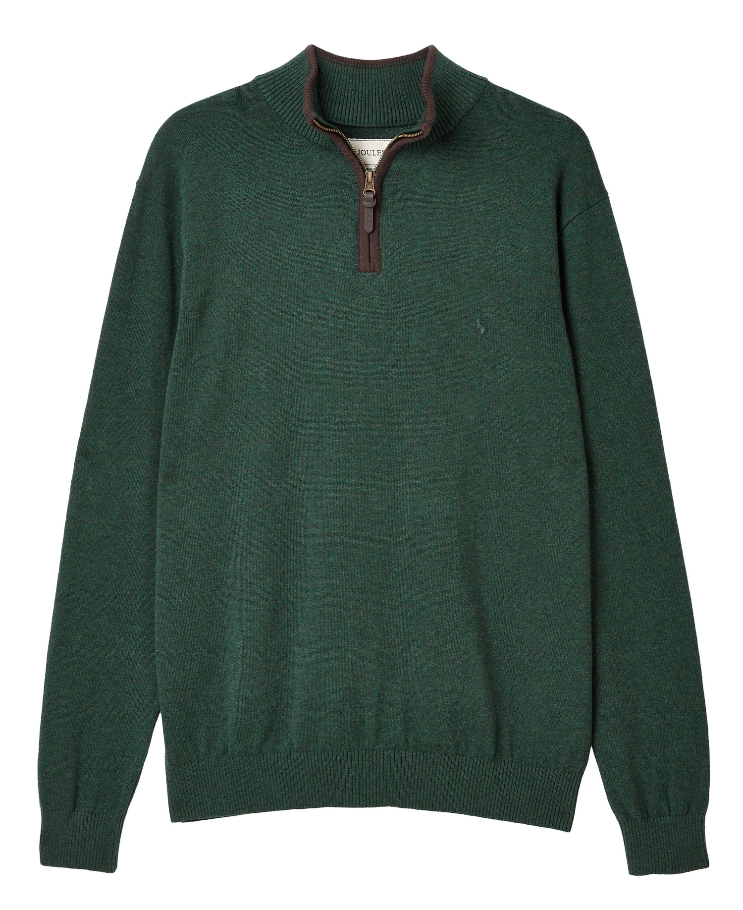 Hillside 1/4 Zip Jumper - Dark Green