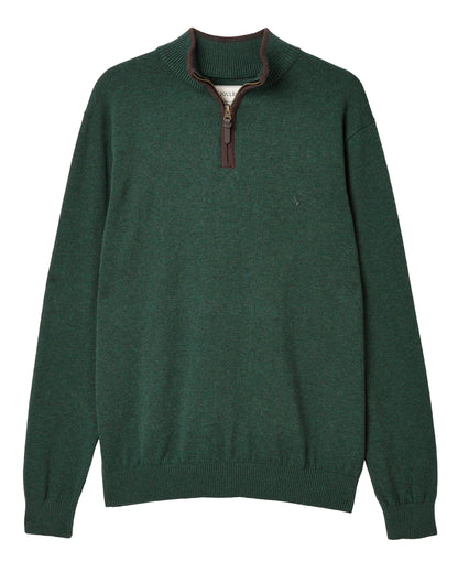 Hillside 1/4 Zip Jumper - Dark Green