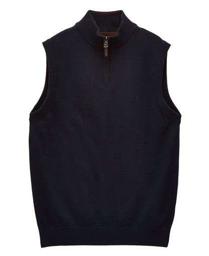 Hillside 1/4 Zip Tank Top - Navy