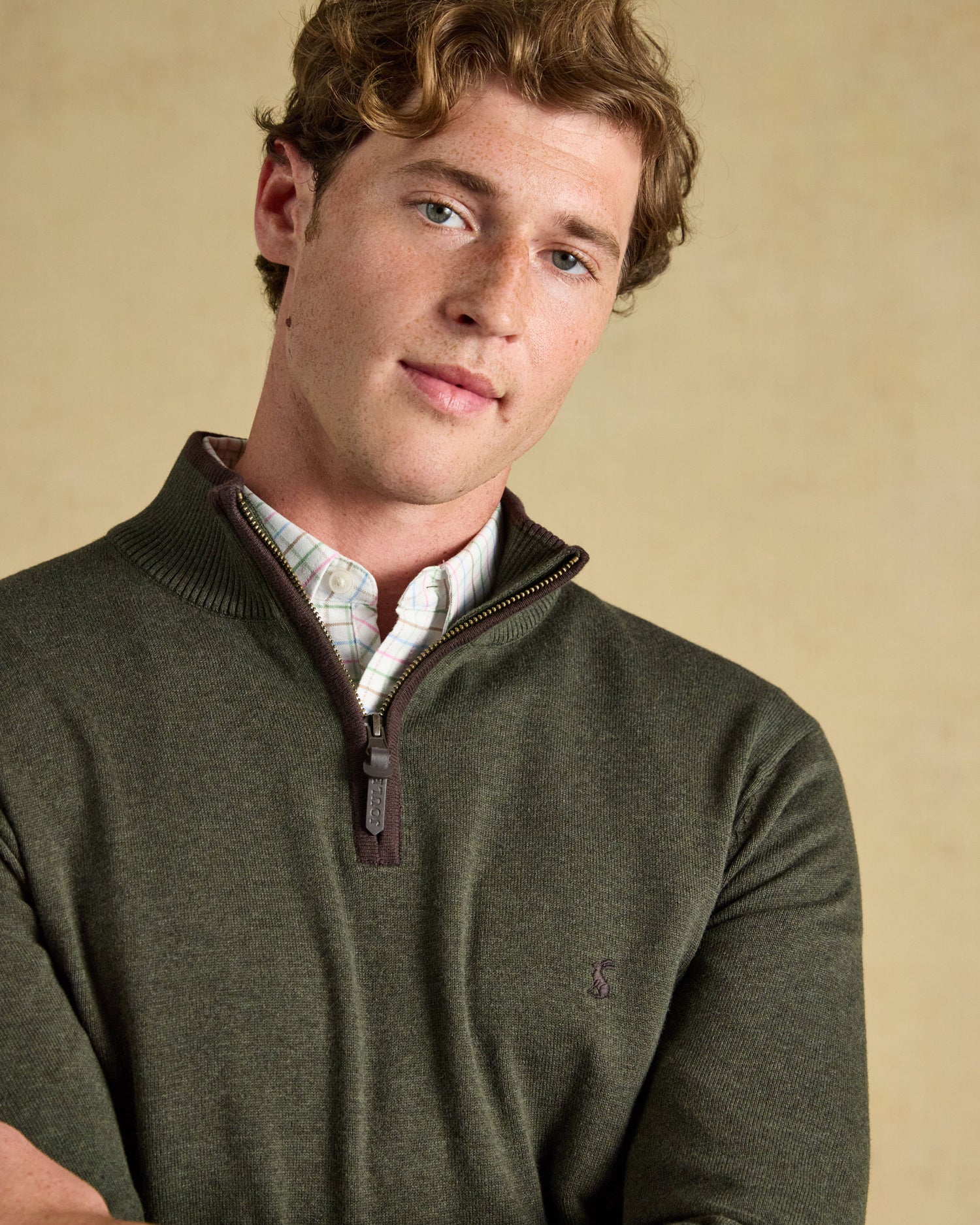 Hillside 1/4 Zip - Green