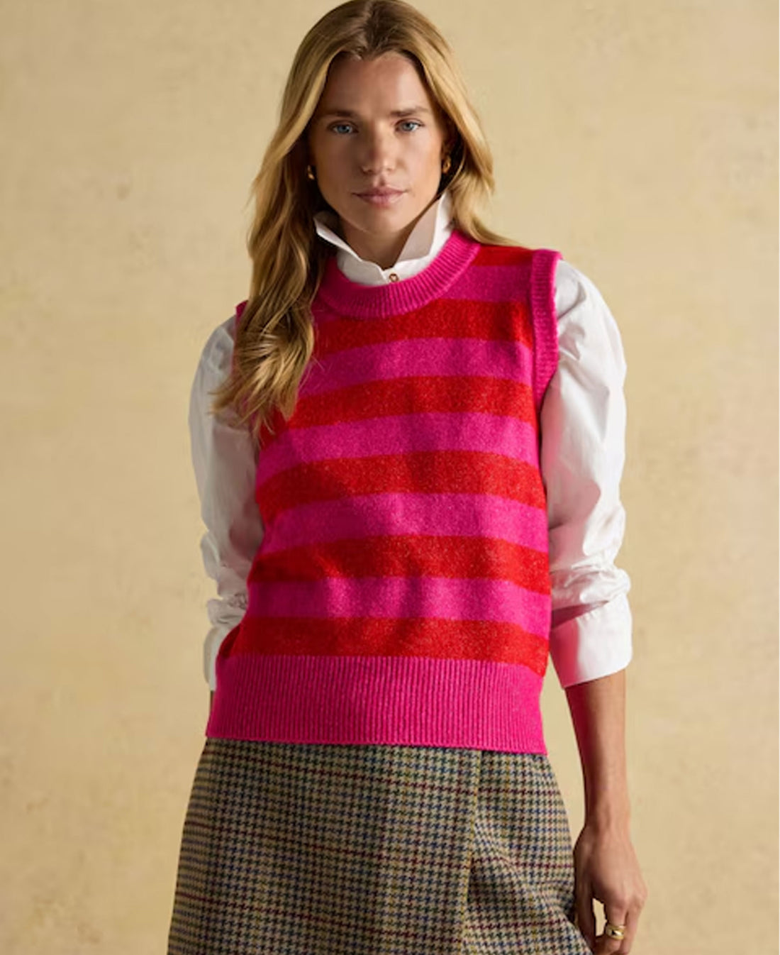 Holly Stripe - Pink