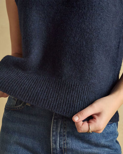 Holly Tank - Navy