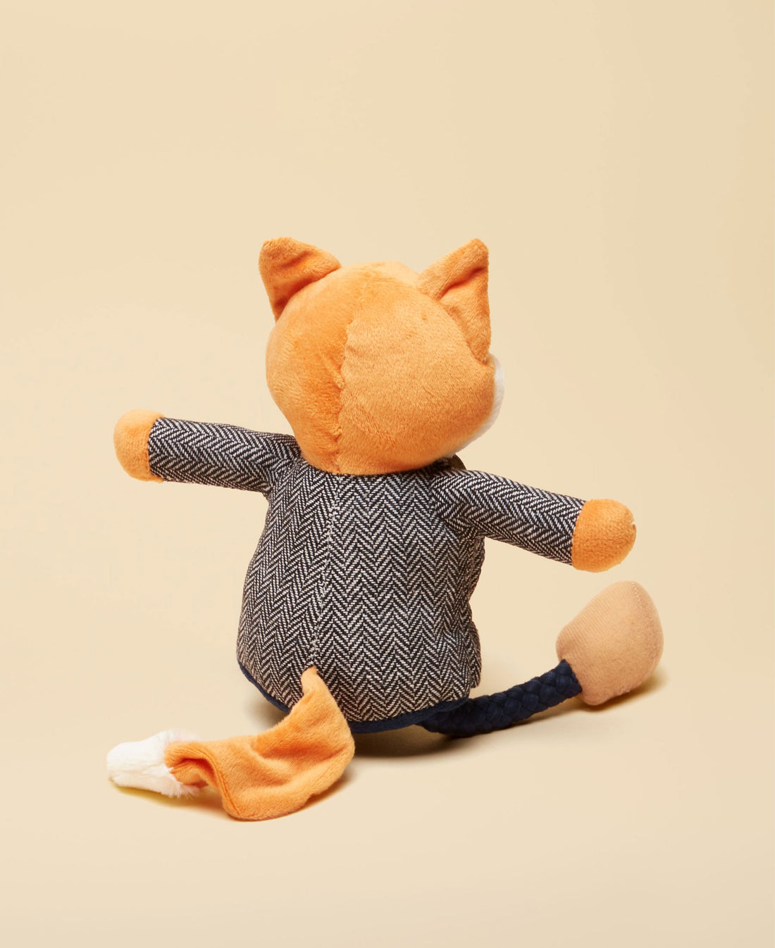 Jonty Fox Dog Toy - Tweed