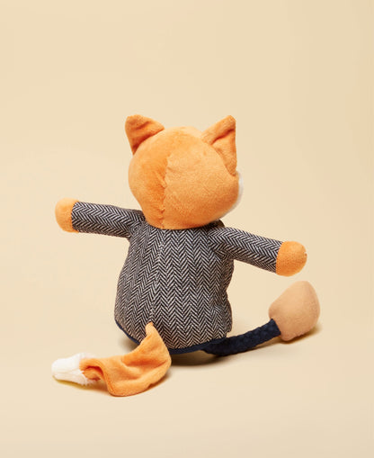 Jonty Fox Dog Toy - Tweed