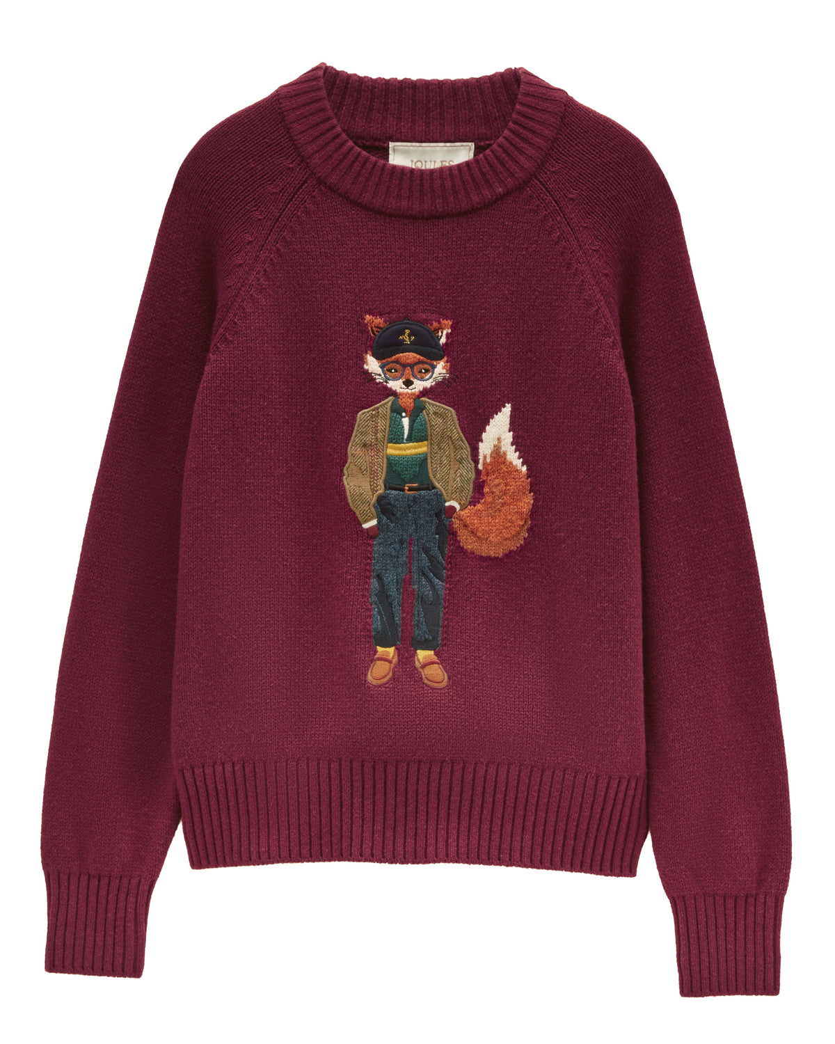 Jonty Knit - Burgundy Red