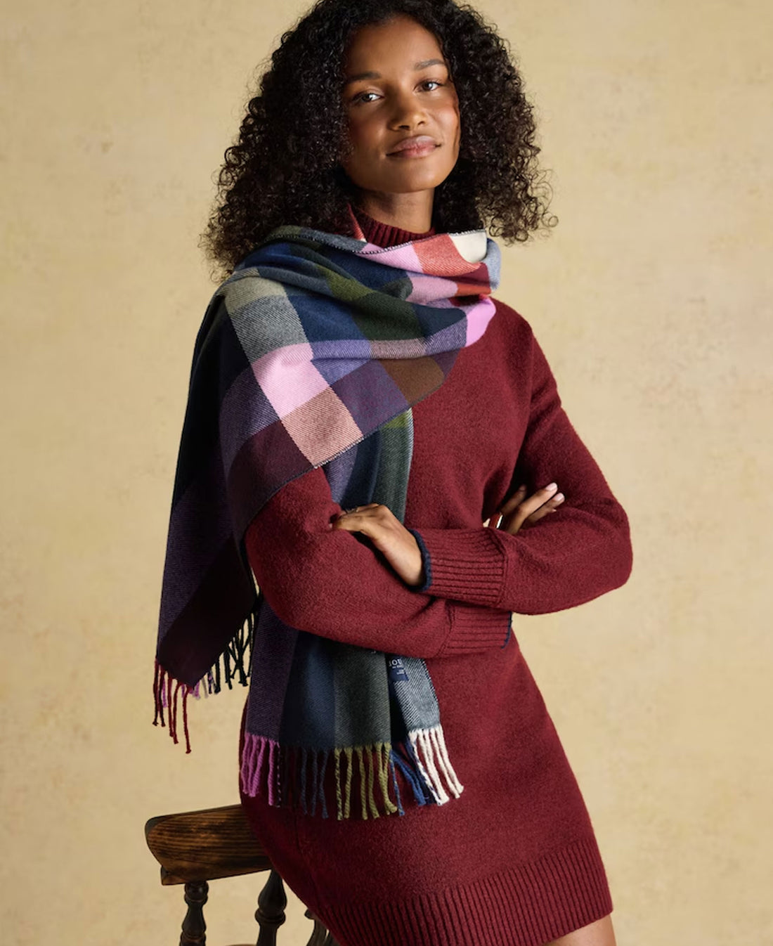 Langtree Check Scarf - Multi